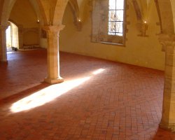 Carreaux 15x15 - Abbaye de Fontmorigny