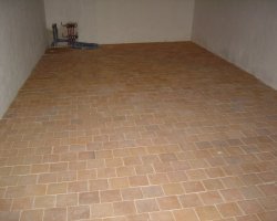 carreaux 15x15 clairs - Château de Talcy / Entreprise Lefèvre