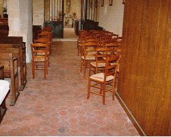 carreaux hexagonaux 16 - Eglise de la Grande Paroisse / Entreprise MaloBerti